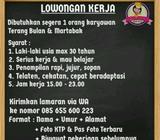 Lowongan kerja martabak terang bulan - Kediri Kab. - Lowongan