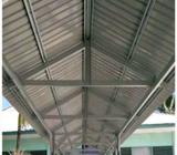 Pembuatan selasar dan kanopi dari baja ringan harga ekonomis - Pasaman Barat Kab. - Jasa