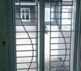 Tralis minimalis besi behel besi nako kotak - Buton Kab. - Jasa