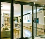 Pintu alumunium black bahan berkualitas dan bermutu - Sawahlunto Kota - Jasa