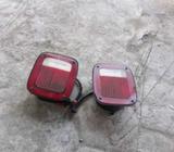 Stoplamp sepasang mulus.foglamp hella.stir original copotan jeep cj 5 - Sidoarjo Kab. - Motor