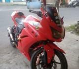 D jual motor ninja 250 cc ..2 selinder ..full variasi .. - Bandar Lampung Kota - Motor Bekas