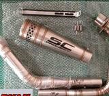 Full set knalpot racing sc project cbr 250cc - Bandar Lampung Kota - Motor