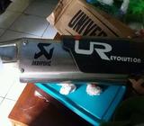 Knalpot akra pakean cb150 kepake brapa x doang.fullsystem ya ini - Bandar Lampung Kota - Motor