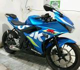 GSX 150 R Keyless 2017 Blue GP Modif Ringan SURAT LENGKAP JUAL CEPET - Jakarta Timur - Motor Bekas