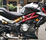 Benelli TNT 250 dual silinder powered by ohlins - Jakarta Timur - Motor Bekas