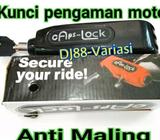 Capslock rep griplock pengaman motor anti maling universal nmax aerox - Jakarta Barat - Motor