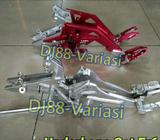 Underbone er6 black diamond footstep underbone set depan belakang er6n - Jakarta Barat - Motor