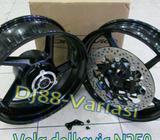 Velg delkevic ninja 250 z250 tapak lebar 5.5 inc with disc cakram delk - Jakarta Barat - Motor