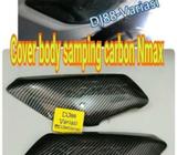 Cover body samping carbon nmax cover pijakan kaki nmax tabokan penutup - Jakarta Barat - Motor