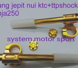 Stang jepit nui ktc ninja250fi ninja250 carbu - Jakarta Barat - Motor