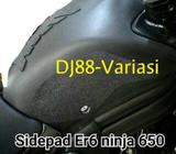 Tankpad tankgrip kiri kanan er6 ninja 650 sidepad kiri kanan tempelan - Jakarta Barat - Motor