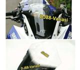 Windshield R25 Predator 2tone Clear carbon Visor jenong Predator r25 - Jakarta Barat - Motor