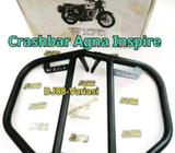 Crashbar agna kawasaki w175 pelindung mesin engine guard frame slider - Jakarta Barat - Motor