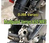 Mudguard wr3 versys 650 penahan lumpur spakbor belakang anti cipratan - Jakarta Barat - Motor