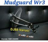 Mudguard Wr3 cbr 250rr penahan lumpur cbr250rr spakbor belakang - Jakarta Barat - Motor
