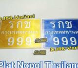 Plat nopol thailand dudukan plat nomor polisi tailan tailand thailook - Jakarta Barat - Motor