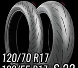 Ban Battlax Bridgestone S22...120-70/17 & 190-55/17 - Jakarta Barat - Motor
