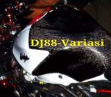 Tankpad Half Carbon Kevlar Ninja 250 fi dan z250 fi | Tankpad Carbon N - Jakarta Barat - Motor