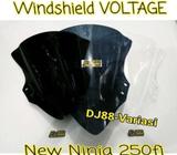 Windshield voltage ninja 250fi 2018 ninja 400 visor jenong smoke - Jakarta Barat - Motor