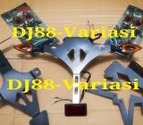 PLAT BESI TEBAL!! Dudukan plat nomor ninja 250r , ninja 250 fi , z250 - Jakarta Barat - Motor