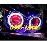 HOT DEAL!! Projie kawasaki ninja 250r carbu warrior | lampu projector - Jakarta Barat - Motor