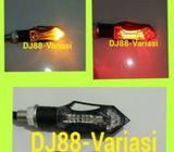 Lampu sein led with stoplamp universal r15 xabre r25 mt25 vixion er6 z - Jakarta Barat - Motor