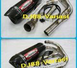 Knalpot Delkevic Full System KAWASAKI NINJA 250R NINJA 250FI Modifikas - Jakarta Barat - Motor