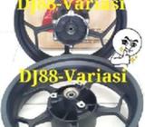 Velg vrossi ninja 250r depan 3inci belakang 4,5 inci , velg karbu , ve - Jakarta Barat - Motor