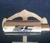 Knalpot sc projeck jual/bt - Jakarta Barat - Motor