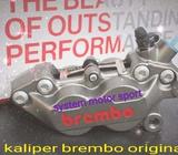 Kaliper brembo 4piston1 grey. kaliper ninja 250fi r25 mt25 cbr250rr - Jakarta Barat - Motor