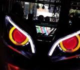 Projie ninja 250 fi. projektor ninja 250fi lampu hid ninja 250 fi - Jakarta Barat - Motor