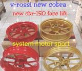 Velg cb150 led Velg cbr150 new cbr150 led cbr150 k46 cbr150 facelift - Jakarta Barat - Motor