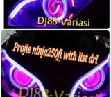 Projie lampu projector ninja 250 fi n250fi injeksi hid aes6 aes7 aes8 - Jakarta Barat - Motor