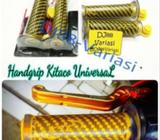 Handgrip grip hanfat kitaco ktc replika harris carbon universal - Jakarta Barat - Motor