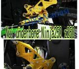 GOLD underbone nui ninja 250r ninja 250 fi z250 fi msato footstep depa - Jakarta Barat - Motor