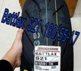 Ban Battlax S21 180/55-17 bridgestone belakang tapak lebar original BA - Jakarta Barat - Motor