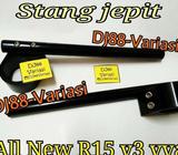 Stang jepit All new r15 v3 vva stang variasi r15 terbaru 2017 aksesori - Jakarta Barat - Motor