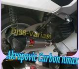 Knalpot akrapovic nmax carbon thailand full system - Jakarta Barat - Motor