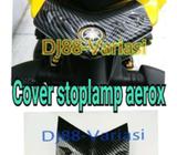 Cover stoplamp aerox 155 carbon tutup buntut body belakang aerox carbo - Jakarta Barat - Motor