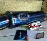 Knalpot Racing Slip On Bonus Emblem Eiger Ori - Jakarta Pusat - Motor
