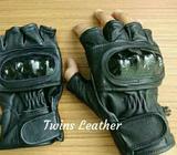 Sarung Tangan kulit ASLI Half Batok - Jakarta Selatan - Motor
