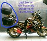 Braket Box Givi fullset PNP Byson Borongan - Jakarta Utara - Motor