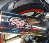 Jual knalpot GSX R150 racing R9 second - Jakarta Utara - Motor