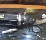 FS knalpot akrapovic Z800 slip on 2nd - Jakarta Utara - Motor