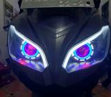Proji mini led (ninja 250 fi, sl,z250) - Malang Kota - Motor