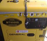 Genset Diesel Silent 6500Watt Maestro/General - Medan Kota - Kantor & Industri
