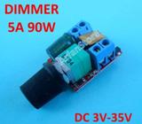 Lampu LED Motor Speed Dimmer Controller Dimer 90W 5A DC 3-35V PWM - Jakarta Selatan - Kantor & Indus