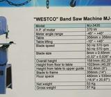 Arsip: Mesin Band Saw Gergaji Pita Selendang Mj-3435 Westco - Jakarta Selatan - Kantor & Industri