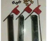 Holder Bubut Set kanan Kiri Netral 1616 Baru+20Pcs insert carbide 2nd - Jakarta Timur - Kantor & Ind
